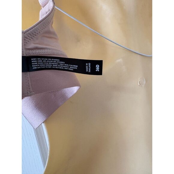 Torrid 36D Lightly Lined Smooth Flex Balconette Bra nude beige wired NWT - Picture 8 of 11